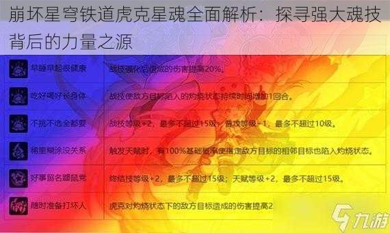 崩坏星穹铁道虎克星魂全面解析：探寻强大魂技背后的力量之源